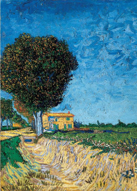 Vincent Van Gogh Avenue bij Arles oil painting picture